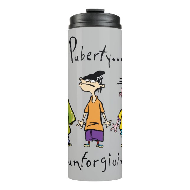 Ed, Edd, n Eddy - Puberty ist unverzeihlich Thermosbecher (Vorderseite)