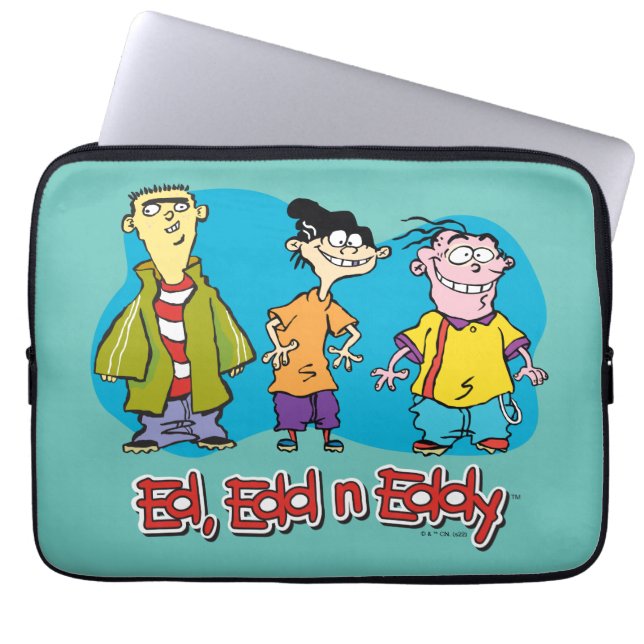Ed, Edd, n Eddy Smiling Laptopschutzhülle (Vorderseite)