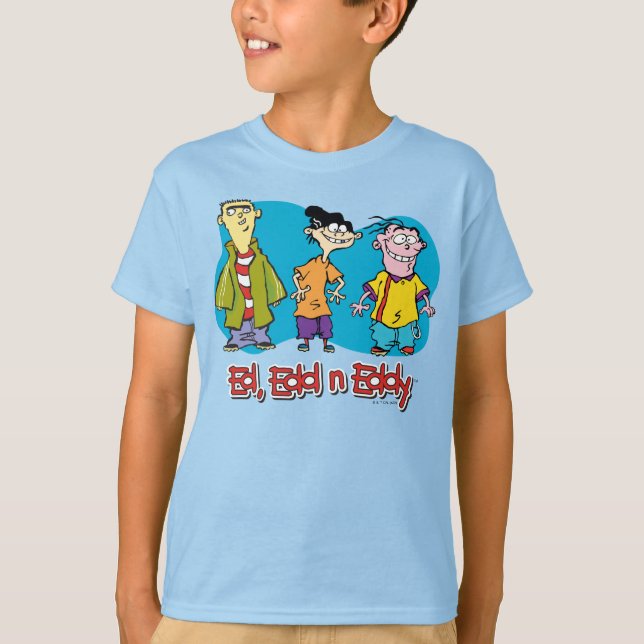Ed, Edd, n Eddy Smiling T-Shirt (Vorderseite)