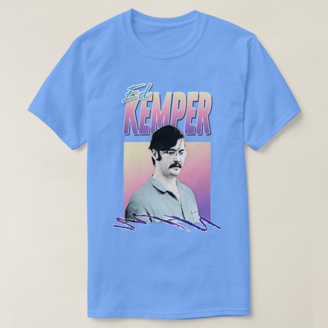 Ed Kemper ästhetisches Retro-Design T-Shirt (Design vorne)
