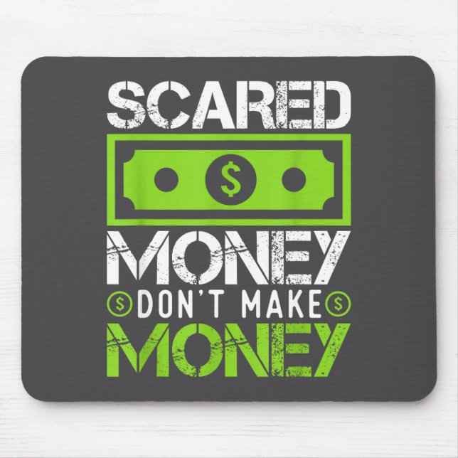 Ed Money Dont Make Money Dollar Cash Graphic Boss  Mousepad (Vorne)