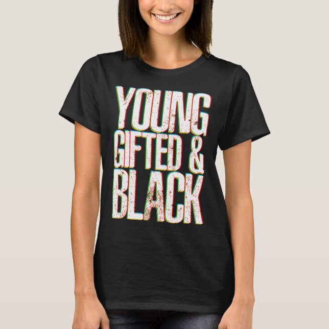 ed Young Black Dashiki African Pride History Month T-Shirt (Vorderseite)