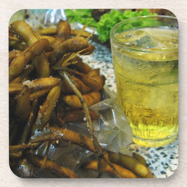 Edamame Thai Style Getränkeuntersetzer (Vorderseite)