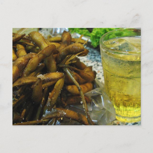 Edamame Thai Style Postkarte (Vorderseite)