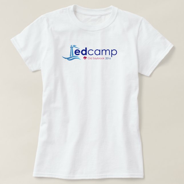 EdCamp alter Saybrook T - Shirt (Design vorne)