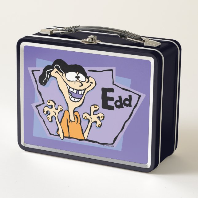 Edd Character Graphic Metall Brotdose (Vorderseite)