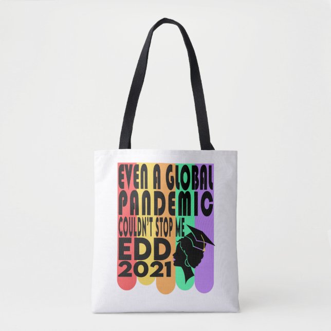 EdD Doktor der Bildung Doktorat Abschluss Geschenk Tasche (Vorderseite)