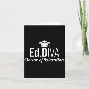 Edd Doktor der Erziehungswissenschaften edd Diva D Karte