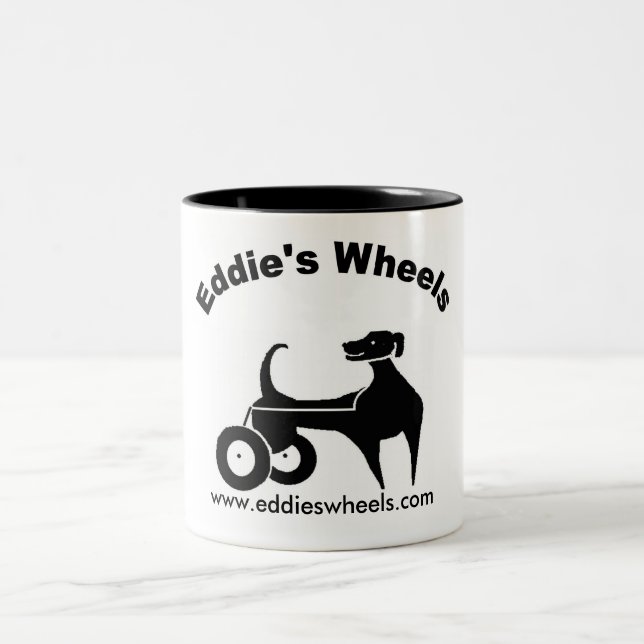 Eddie Rad-Tasse Zweifarbige Tasse (Mittel)