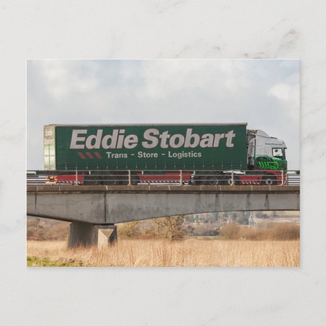 Eddie Stobart LKW-Postkarte Postkarte (Vorderseite)