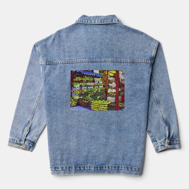 Eddie's Market Jeansjacke (Rückseite)