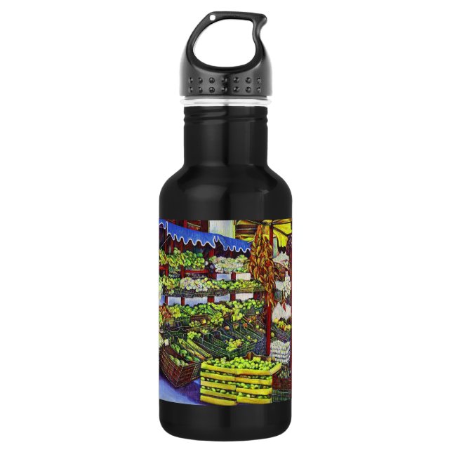 Eddie's Market, Ungarn Edelstahlflasche (Vorderseite)