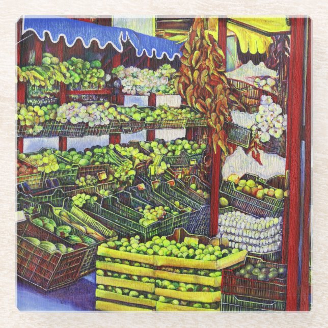 Eddie's Market, Ungarn Glasuntersetzer (Vorderseite)