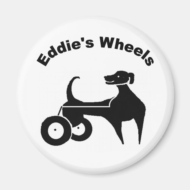 Eddie's Wheels Magnet (Vorne)