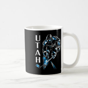 Eddy's Canyon Hockey Uni-Erwachsener Utah Hockey Kaffeetasse