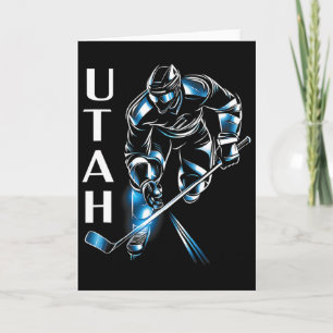 Eddy's Canyon Hockey Uni-Erwachsener Utah Hockey Karte