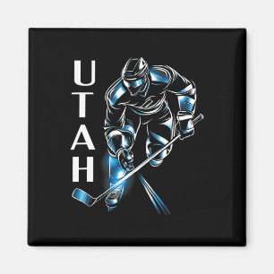 Eddy's Canyon Hockey Uni-Erwachsener Utah Hockey Magnet