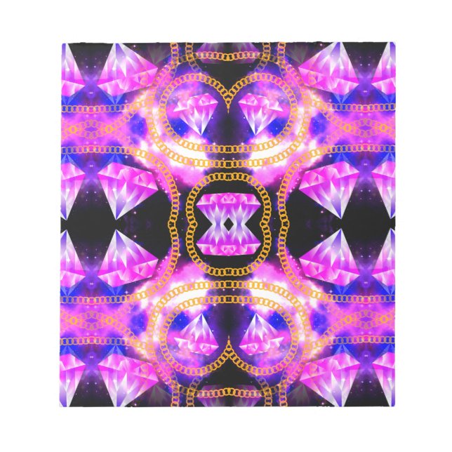 Edelgalaxie Notizblock (Vorderseite)