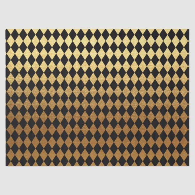 Edelgold-Diamantpapier Seidenpapier (Vorderseite)