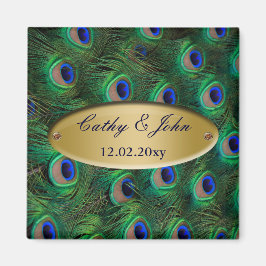 Edelgold-Pfau Save the Date Magnet