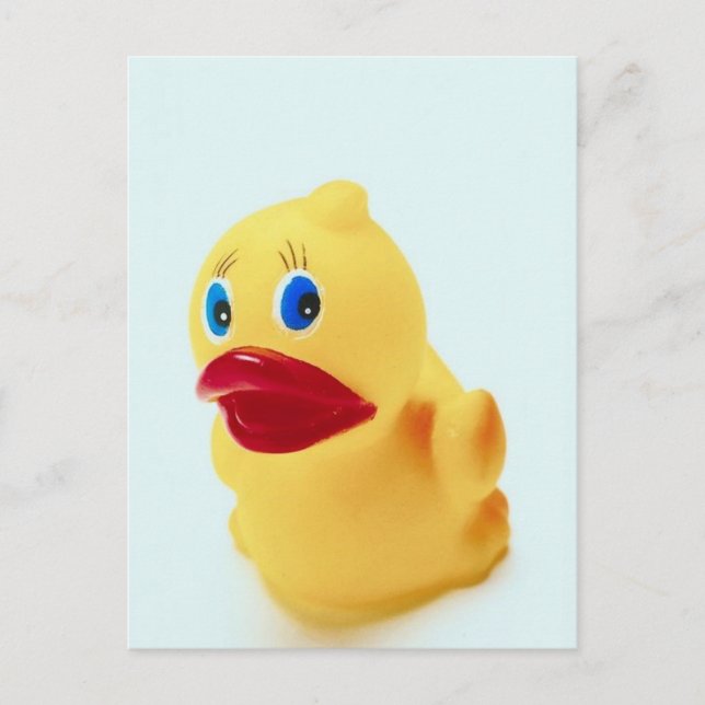 Edelgummi Postkarte (Vorderseite)
