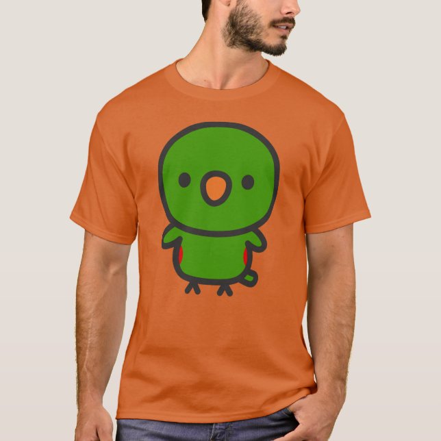 Edelpapagei / Männchen T-Shirt (Vorderseite)