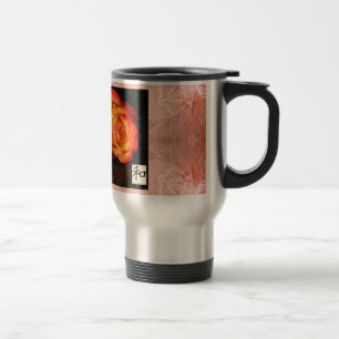 Edelstahl 15 oz Reisefläche & ROSE Reisebecher