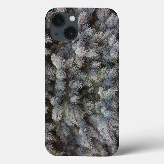 Edelstahl, grau, grün und blau Case-Mate iPhone hülle (Rückseite)