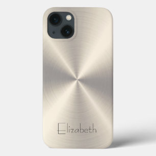 Edelstahl-Metall iPhone 13 Hülle