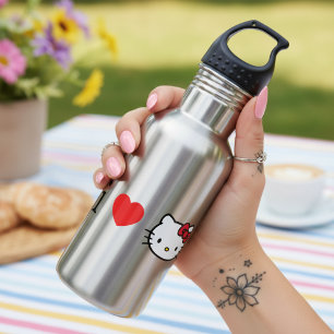 Edelstahl-Wasserflasche Kitty Edelstahlflasche