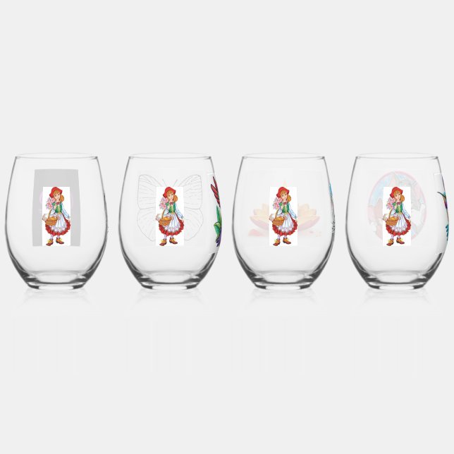 Edelstahlglas Weinglas Ohne Stiel (Vorderseite)