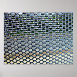 Edelstahlgrill Poster