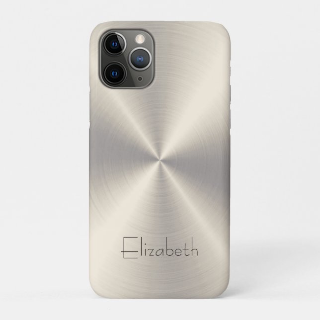 Edelstahlmetalle Case-Mate iPhone Hülle (Rückseite)