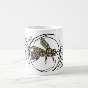 Edelstein-Bienen-Tasse Kaffeetasse