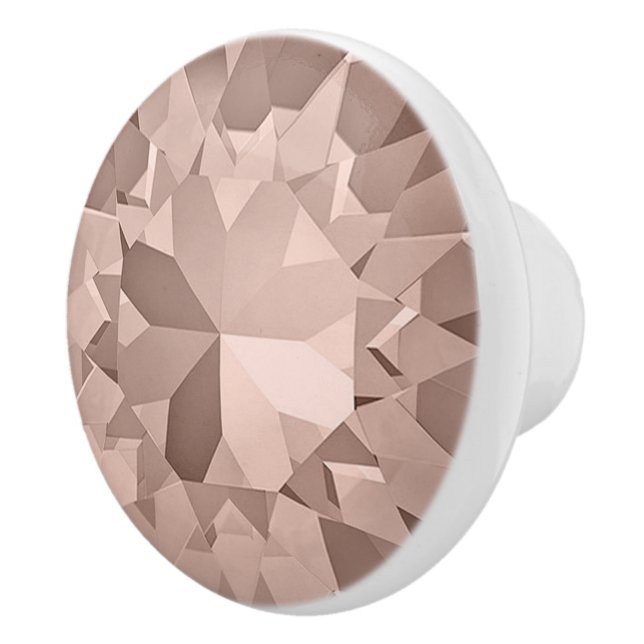 Edelstein-Design Keramikknauf (Rechts)