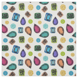 Edelstein-Gewebe Stoff