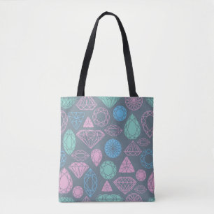 Edelstein-Ikonen-Muster Tasche
