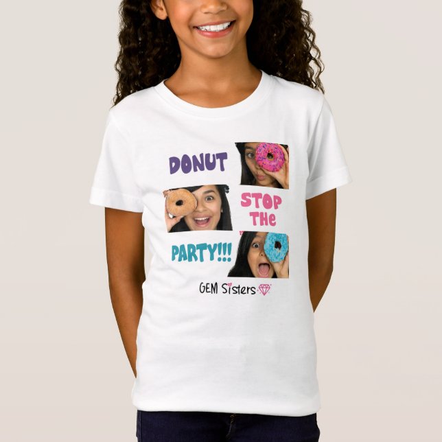 EDELSTEIN Schwestern - KRAPFEN Halt das Party T-Shirt (Vorderseite)