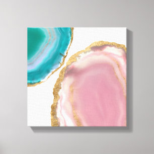 Edelstein-Steine I Leinwanddruck