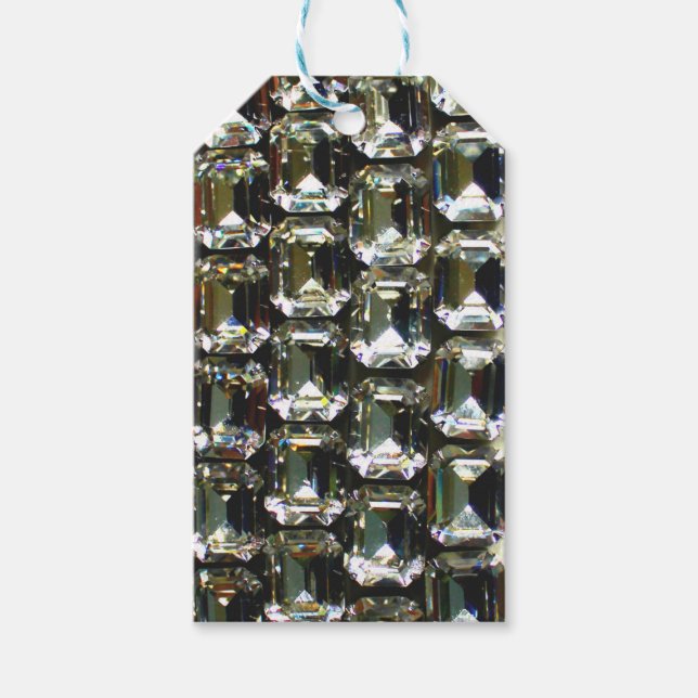 Edelsteine aus Diamanten Geschenkanhänger (Vorderseite)