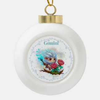 Edelsteine-Schneeflocke Gerahmte Ornament