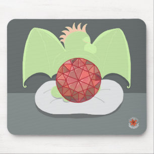 Edelsteine und Drachen Juli-Mauspad Mousepad