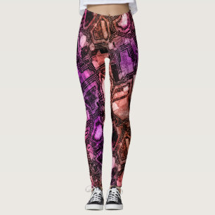 Edelsteinschaltungen - Astro-Flamme: Leggings
