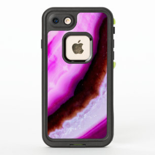 Edelsteinserie - Agate in Lila