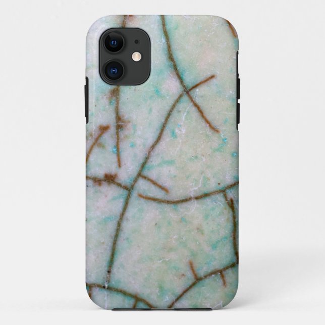 Edelsteinserie - Light Turquoise Cracked Case Mat (Rückseite)