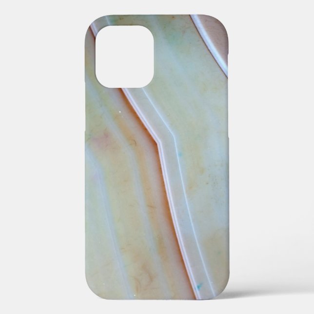 Edelsteinserie - Polished Agate Case-Mate iPhone Hülle (Rückseite)