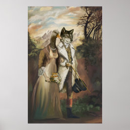 Edeltiere - Wolf in Schafsbekleidung Poster