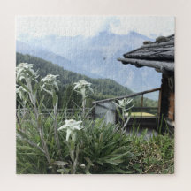 Edelweiss Alpes Puzzle de montagne