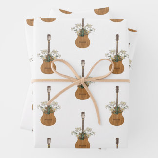 Edelweiss Duet mit Guitar Sweet Alpine Geschenkpapier Set