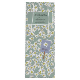 Edelweiss Elegante Rustikale Boutique Geschenktüte Für Weinflaschen
